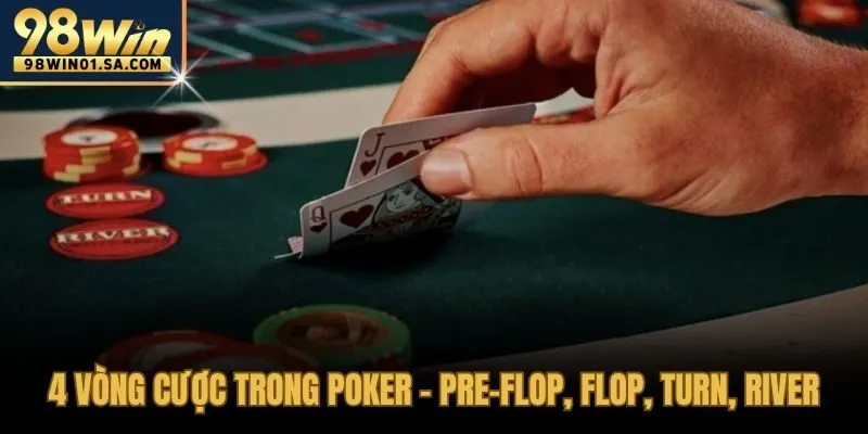 Bốn giai đoạn cược quyết định chiến thuật poker là gì