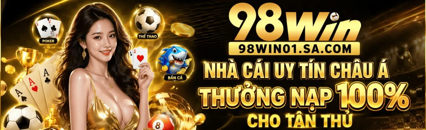 cập nhật banner nhà cái 98win