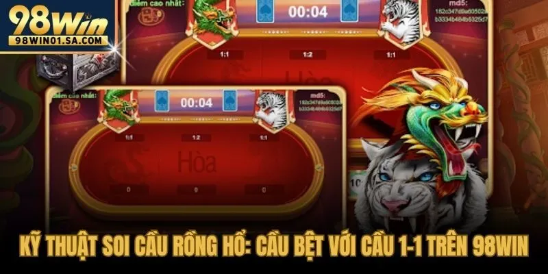 Quan sát lịch sử để nhận diện nhịp Dragon Tiger