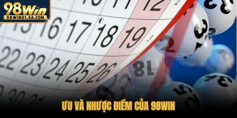 Đánh giá ưu nhược điểm bảo mật và hạn chế khu vực xổ số 98WIN